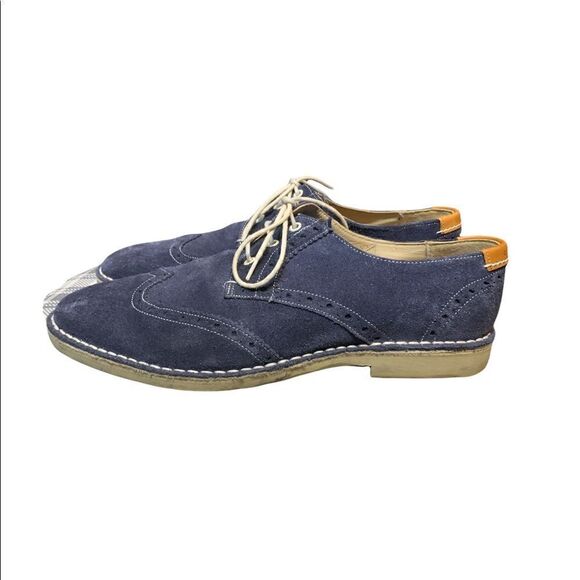 Ted Baker 🔥HOST PICK🔥Blue Suede Oxfords - Picture 4 of 13